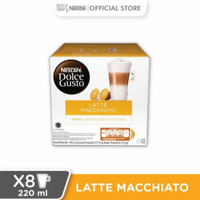 

Kopi - Nescafe Dolce Gusto Latte Macchiato