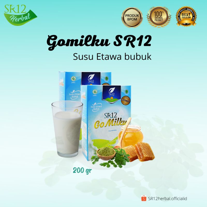 

Susu Kambing Gomilku SR12 Susu Kambing Etawa Kualitas Premium Susu Kambing Bubuk