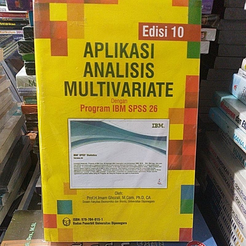 aplikasi analisis multivariate imam ghozali