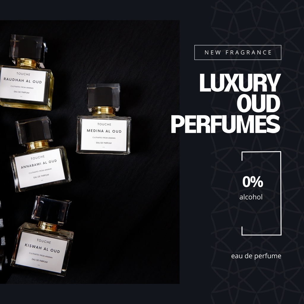 Jual TOUCHE OUD PERFUME ANNABAWI OUD parfum shalat parfum non