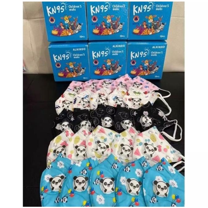 Masker KN 95 Anak anak Raspirator Warna-Warni 90-idealquality Ayo Beli