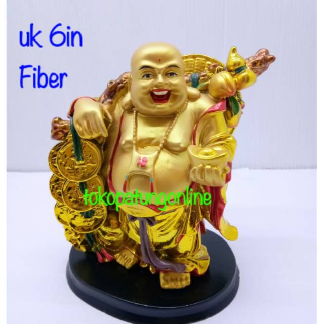 Patung Buddha Maitreya Berdiri Uk 6in 06