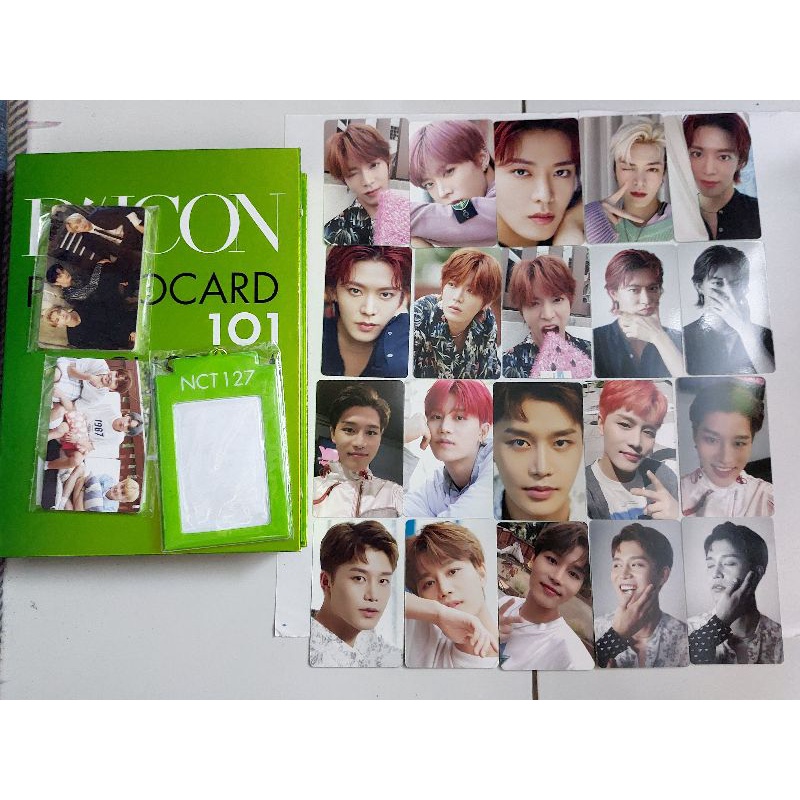 [READY STOCK] SHARING DICON NCT 127 YUTA TAEIL SET PC HOLDER KEYRING BINDER SLEEVE POCKET PC PHOTOCA