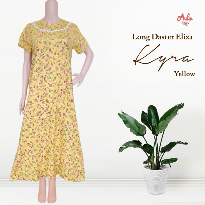 KYRA YELLOW_ELIZA Longdaster by Aulia daster