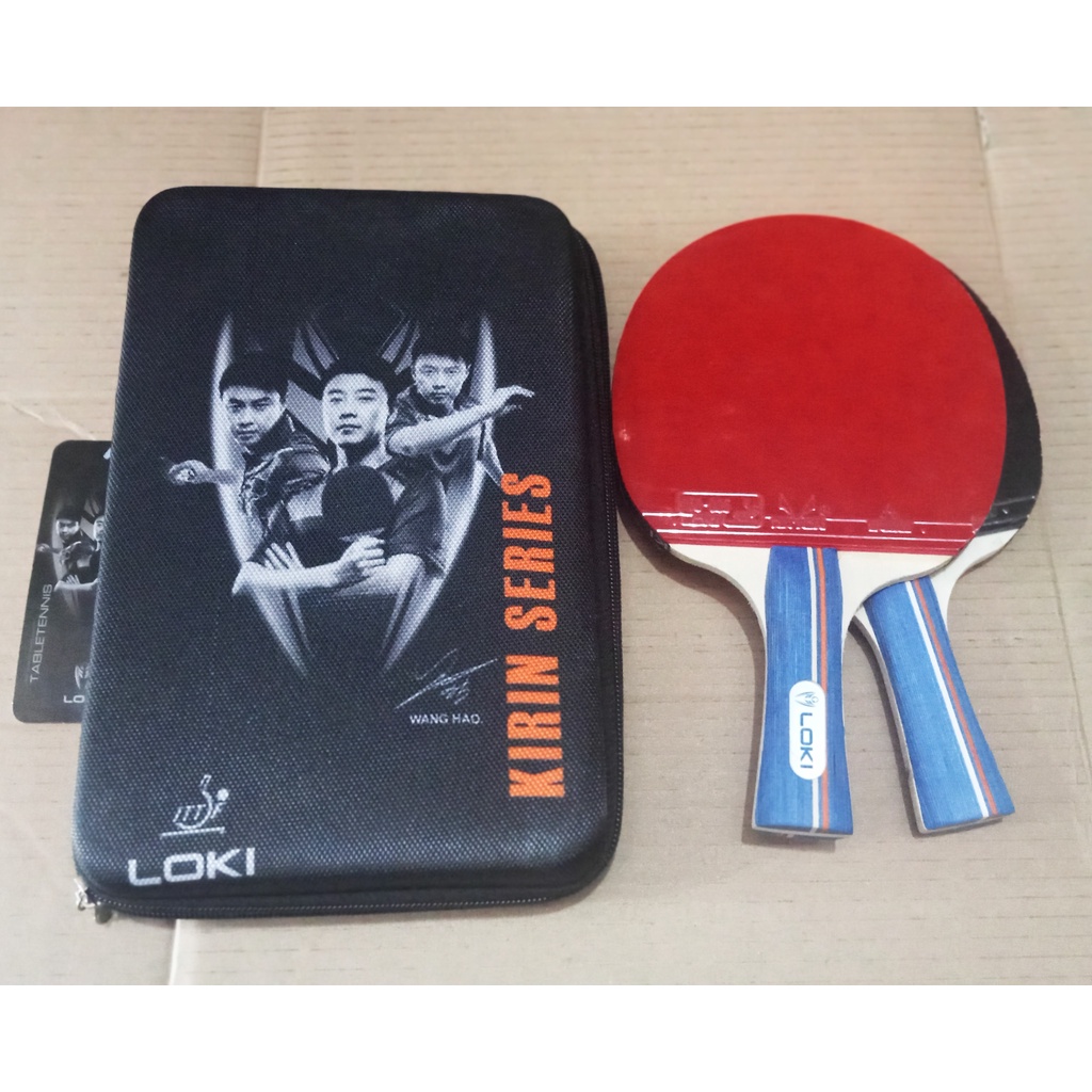 Bet Pingpong Bet Tenis Meja LOKI Isi 2 Original
