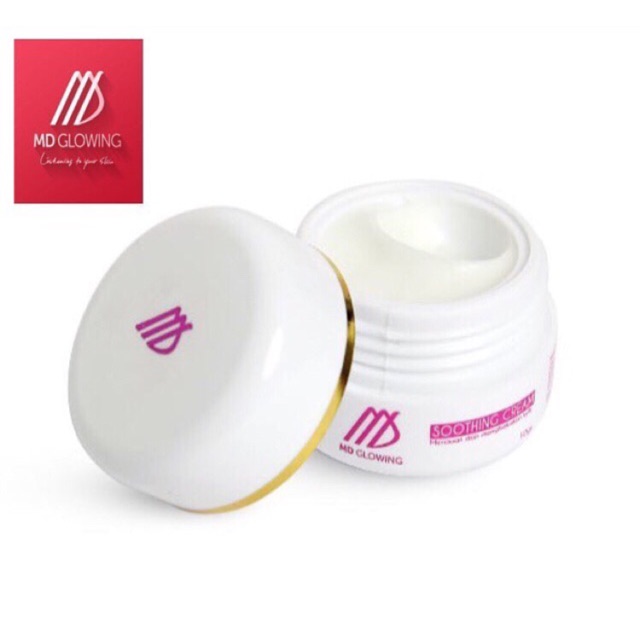 cream md glowing