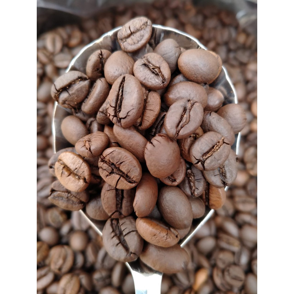 Kopi Robusta Dampit Asalan Biji Kopi Matang Sudah Sangrai/Roasting - Roastbean 250gr