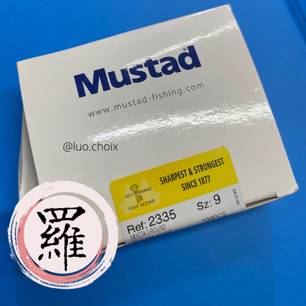 Mata Kail brand Mustad  2335  no.9 isi 100pcs