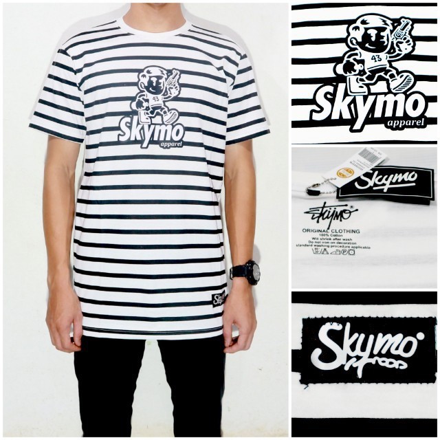 KAOS SKYMO APPAREL HANDGUN BLASTER COWOK