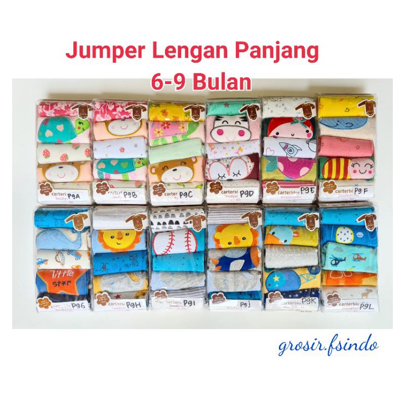 Jumper anak lengan panjang KODE P/Jumper 5in1/Jumper bayi 5in