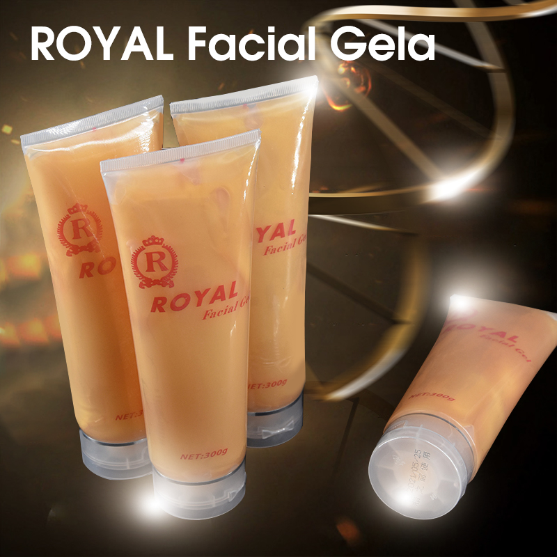 Royal Facial Gold Gel Ultrasonic RF Lifting Firming Wrinkles Solusi Mudah untuk Kulit yang Kencang dan Bebas Kerutan