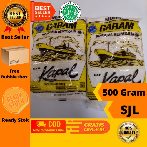 

Garam Cap Kapal Beryodium 2 x 250 gr