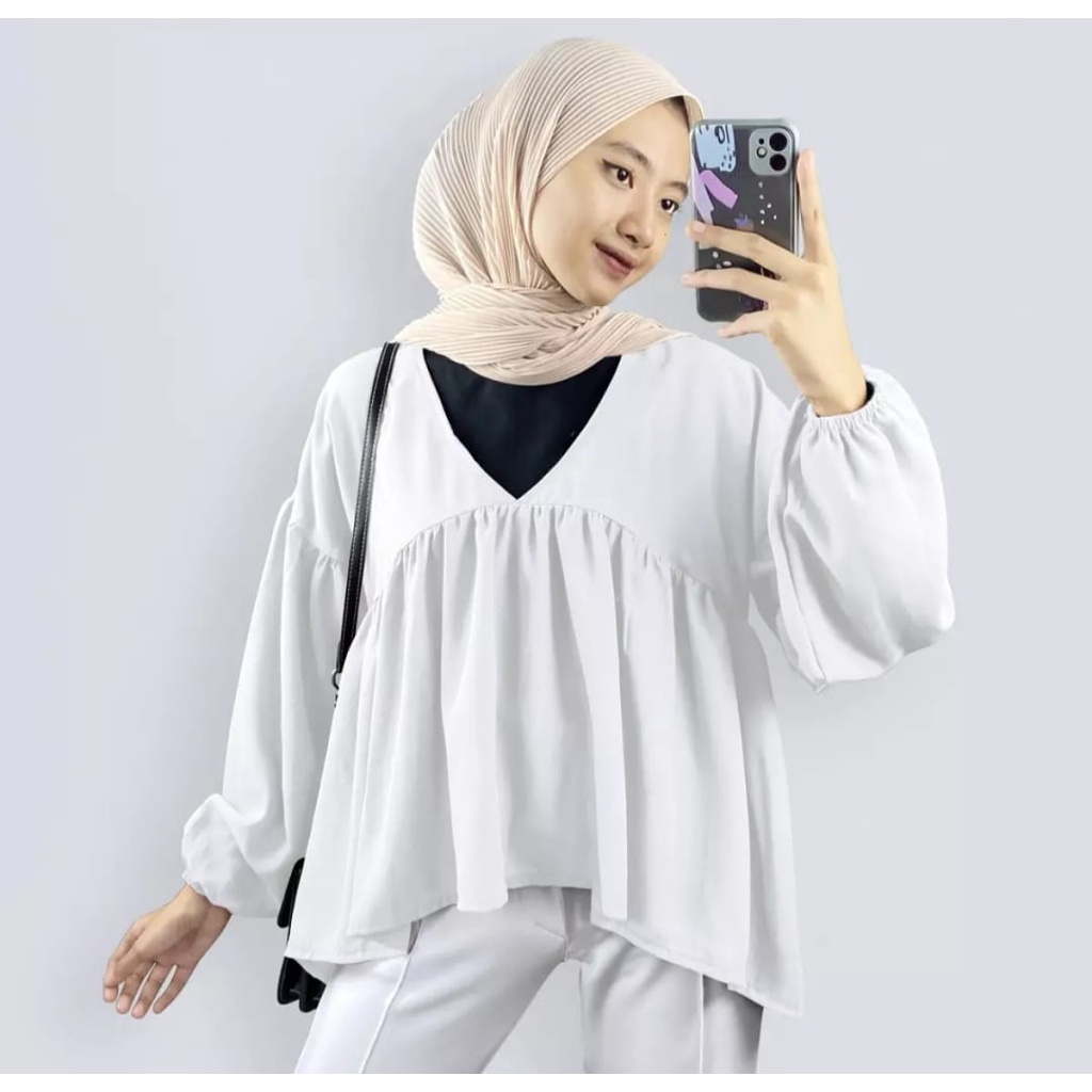 Vilia blouse baju atasan wanita terbaru