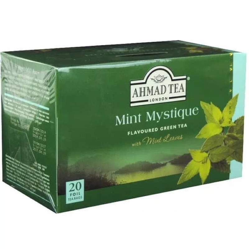 Ahmad Tea Mint Mystique Green Tea 20 Teabags Teh Hijau Mint best