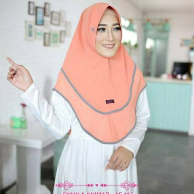 Promo sale Big hijab syahla khimar by alfasa hijabs