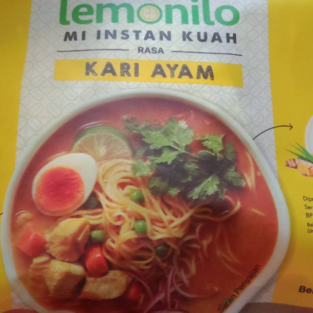 

LEMONILO RASA KARI AYAM.MAKANAN MIE SEHAT LEMONILO
