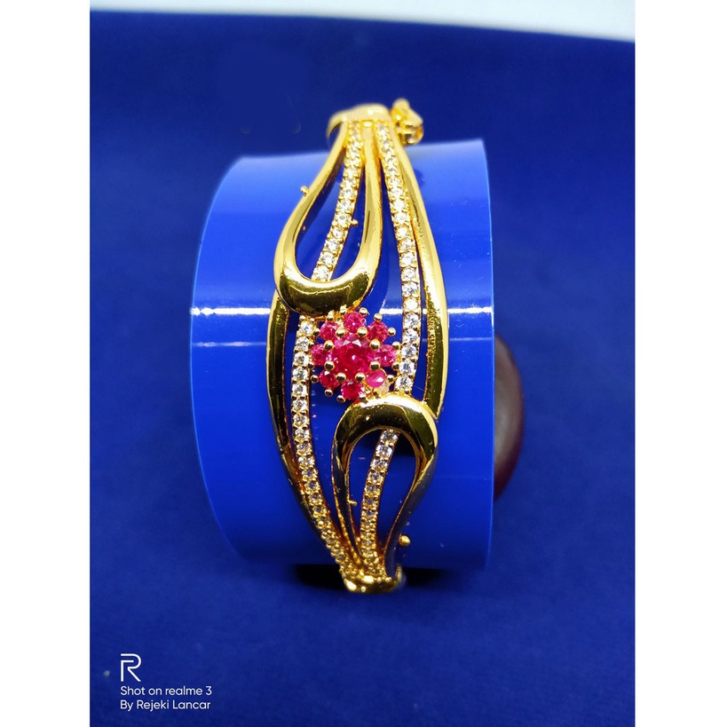 GELANG XUPING WARNA GOLD 100% original lapis emas asli 24k