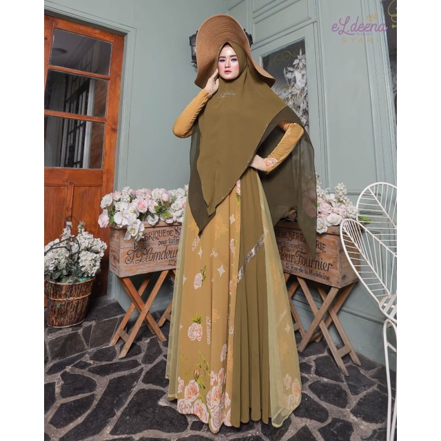 GAMIS SET ZAMOORA SERIES ORI ELDEENA BY KANAYA