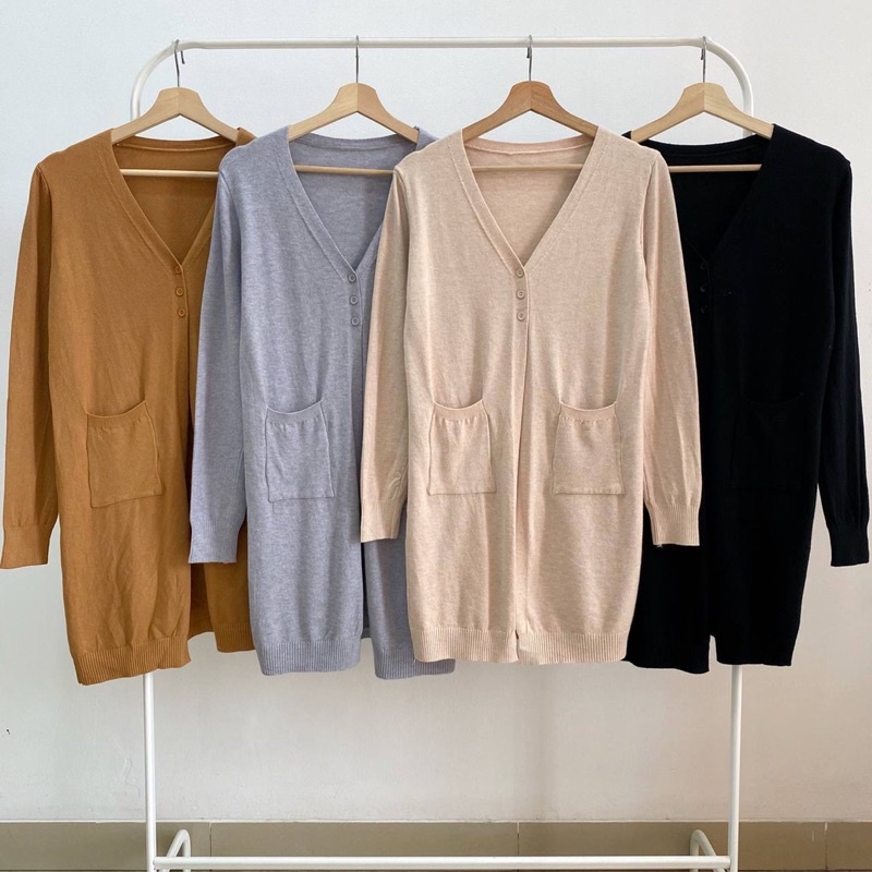 cardigan panjang korea rajut cardigan rajut long cardigan jaket panjang jaket rajut korea outfit pre