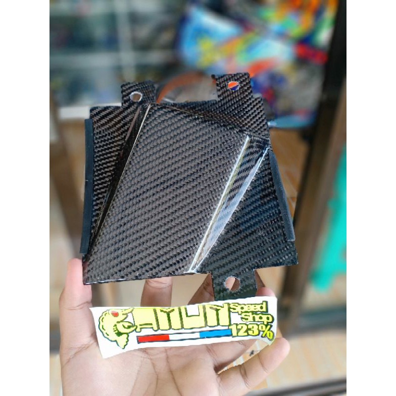 cover radiator Airscope PCX Vario 125 vario 150 carbon kevlar karbon kevlar