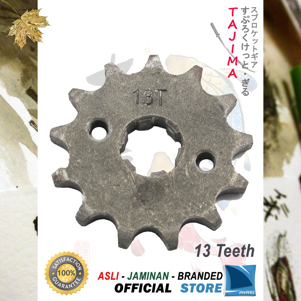 Gigi Tarik 12T ~ 17T HONDA CS 1, CS One Gir Depan - Front Sprocket Gear TAJIMA