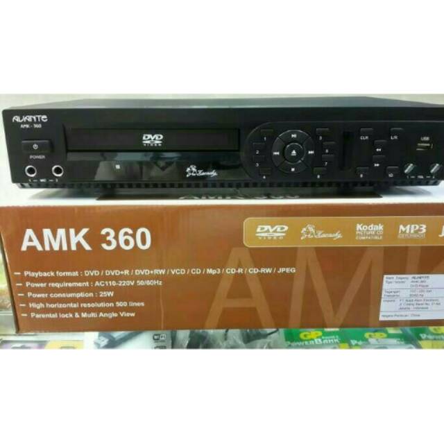 Dvd Karaoke AVANTE AMK-360 Free Mic Cable 1pcs