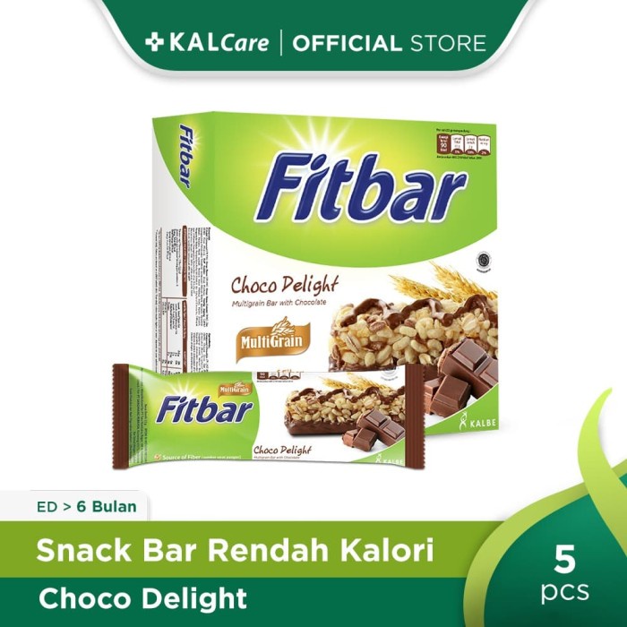 

COKELAT- FITBAR MULTIGRAIN CHOCOLATE 5X22GR -COKELAT.