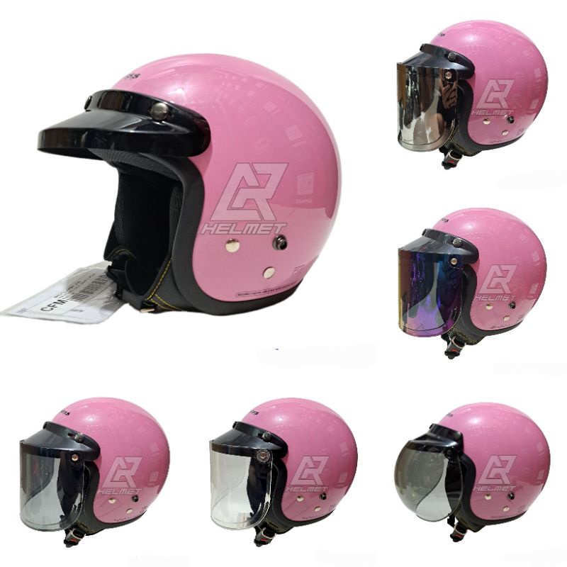 helm cargloss original pink / cargloss cfm paket kaca