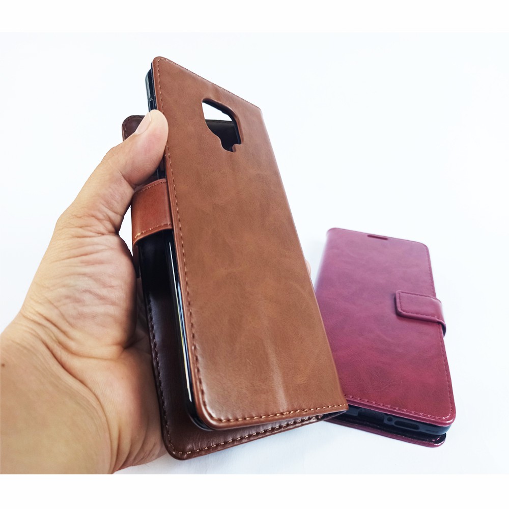 Xiaomi Redmi Note 8/Note 8 Pro/Note 9/Note 9 Pro Original Fashion Selular Flip Leather Case - Flip