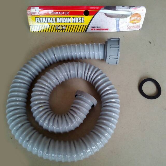 Selang Bak Cuci Piring Tebal 1M/Selang BCP TEBAL/selang bak cuci piring abu abu/selang bcp SINGLE