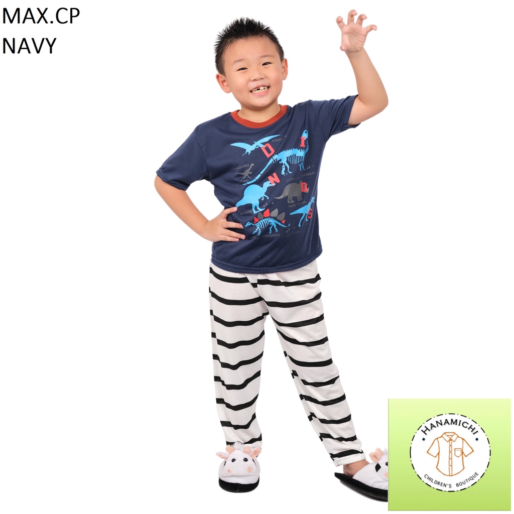 Hanamichi MAX.CP Setelan Baju Tidur Anak Lengan Pendek