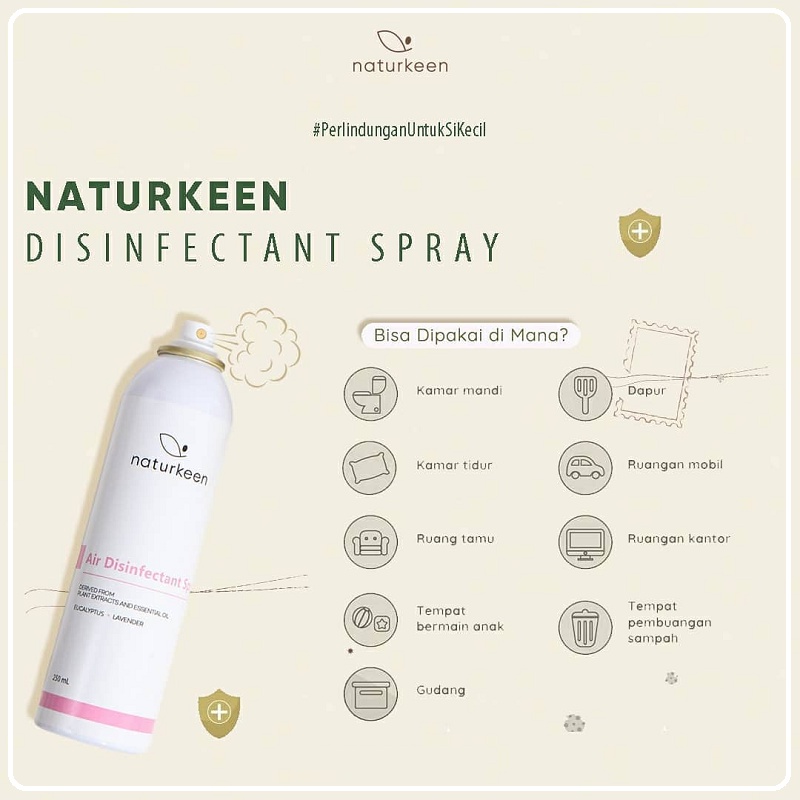 Naturkeen Air Disinfectant Spray