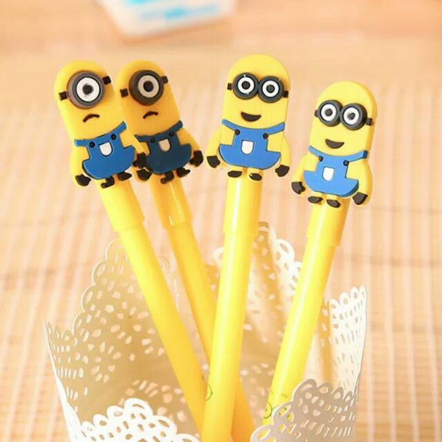 

Pulpen Gel Minion Edisi Lama 0.38mm