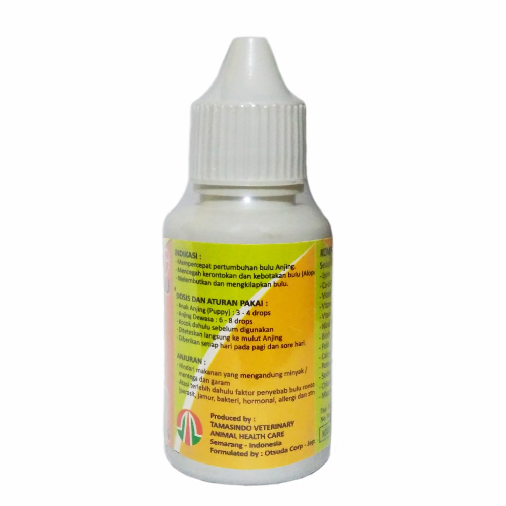 Nutri Dog 30ml Vitamin Obat Penumbuh Pelebat Bulu Anjing Nutridog