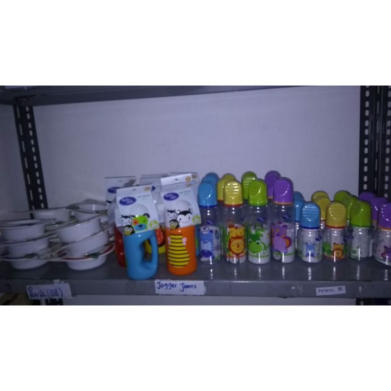 DOT BAYI Botol Dot Susu 125 ml &amp; 250 ml Feeding Bottle Babysafe JS003 &amp; JS004