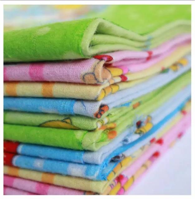 1 LUSIN (12 pcs) Bedong bayi SUPER JUMBO perlengkapan bayi lahir