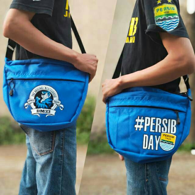 Tas slendang persib day biru