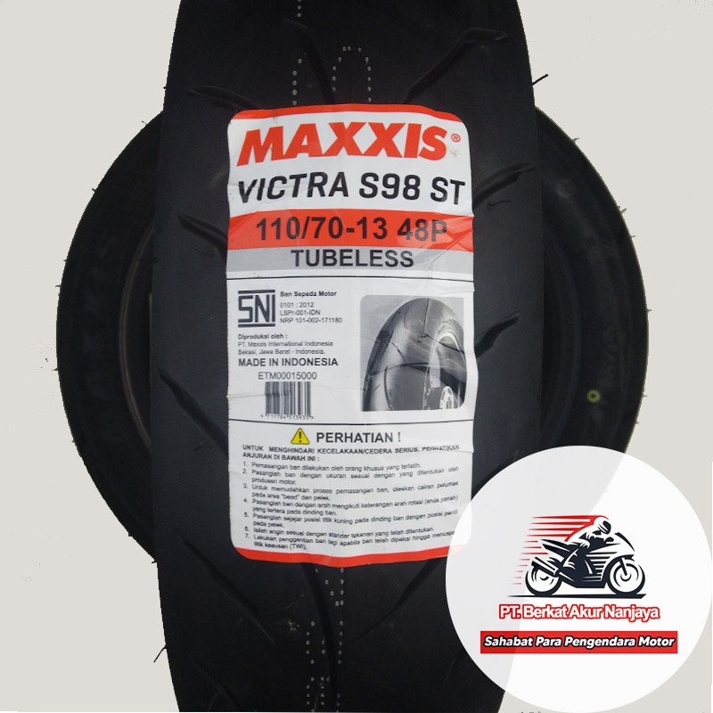 Maxxis Victra 110/70-13 Ban Nmax Tubeless