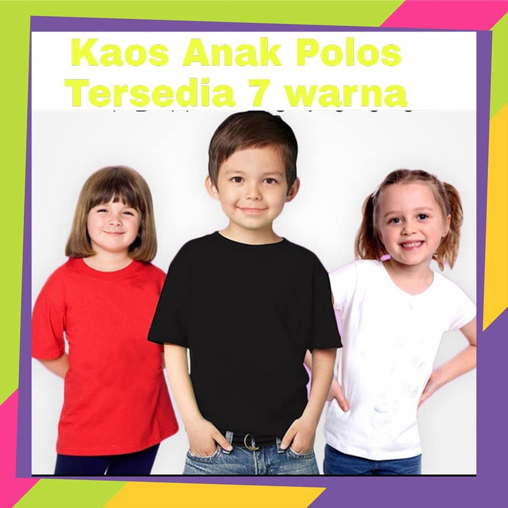 cetak FOTO dan NAMA di kaos bayi dan anak