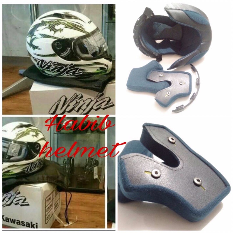 BUSA HELM KAWASAKI NINJA RR 150 NINJA MONO