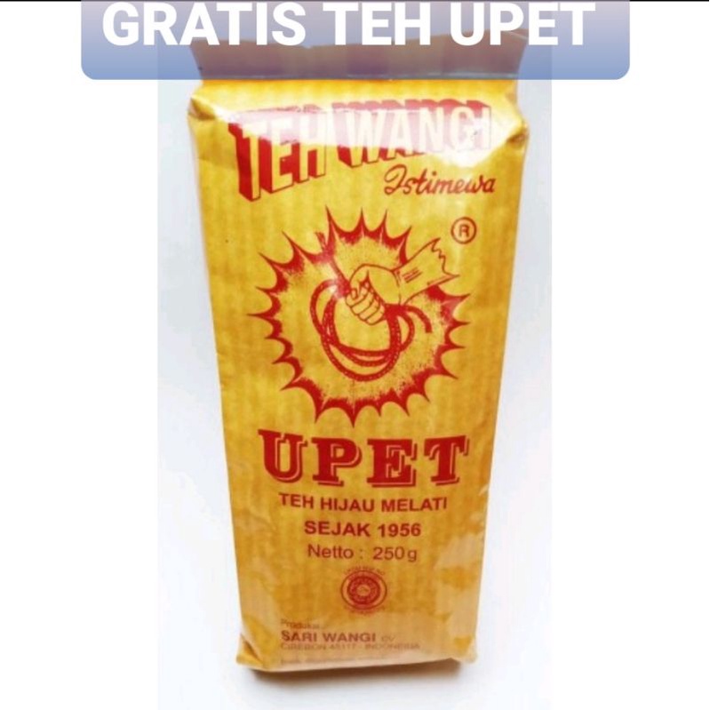 

TEH UPET TEH HIJAU MELATI ISTIMEWA KHAS CIREBON 250 GRAM UPET