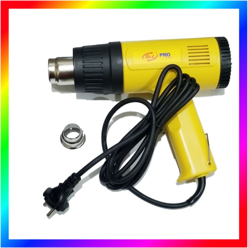 HOT HEAT AIR GUN H&amp;L HNL 1600 WATT PEMANAS