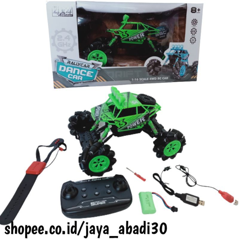 MAINAN MOBIL RC REMOTE CONTROL JEEP DANCE CAR 222-9