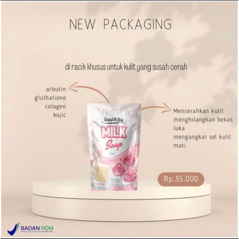 Sabun Seputih.itu / Sabun Ajaib BPOM / Natural Whitening Soap