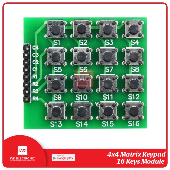 KEYPAD 4x4 MATRIX MODULE