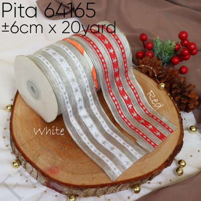 

Premium Product!!! Pita 64165 6Cm X 20 Yard - Pita Gold - Christmas Riibon - Ribbon - Paling Dicari