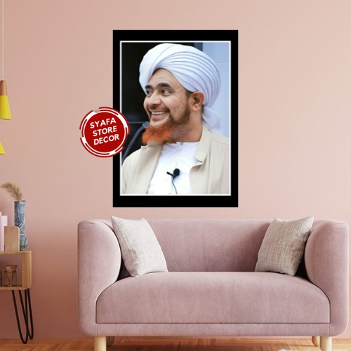 Foto bingkai Habib Umar bin Hafidz , foto habib dan bingkai - Syafa Store Decor