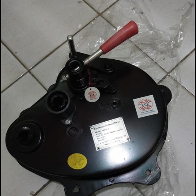 Stater mesin diesel engkolan mesin diesel
