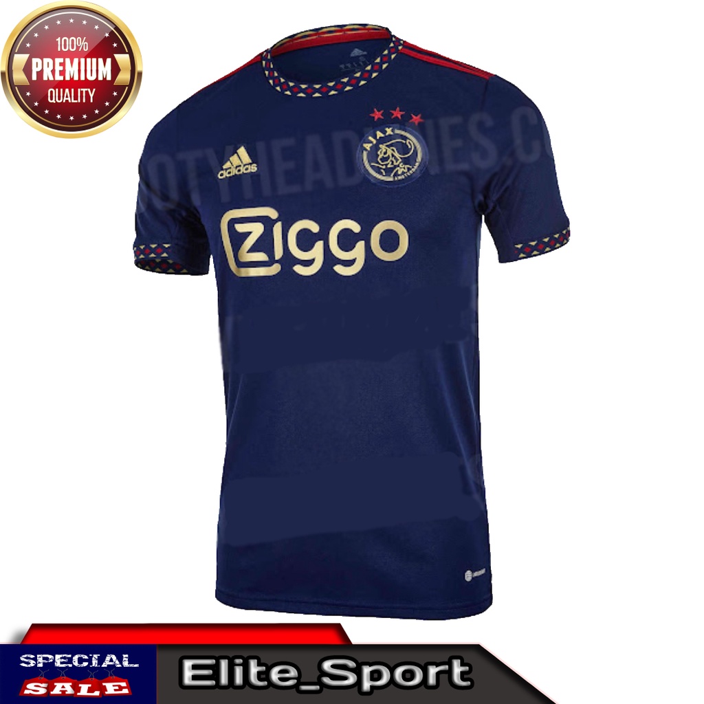 JERSEY BOLA AJAX AWAY 2021/2022 GRADE ORI | BAJU BOLA AJAX AMSTERDAM AWAY TERBARU KUALITAS TERBAIK