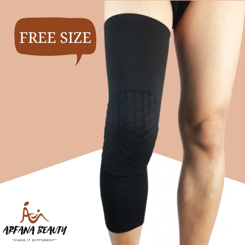 Pelindung Lutut Olahraga Deker Pelindung Lutut Futsal Olahraga Anti Cedera Knee Pad Leg Sleeve